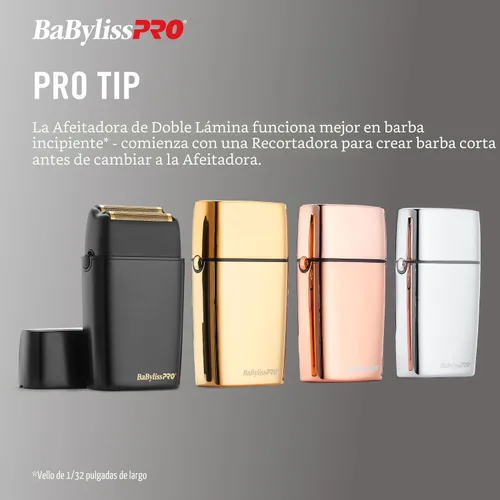 Vista 7 de BaBylissPRO Barberology - Afeitadora de lámina FXFS1 SILVERFX profesional de alto torque