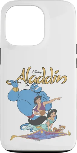 Vista 10 de Funda mágica para iPhone 16 Disney Aladdin Group Shot