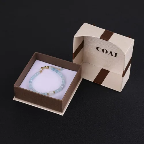 Vista 7 de COAI Pulsera simple de cristal curativo con cuentas para mujer