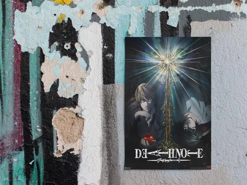 Vista 7 de Póster de Arte de Pared Cool de Death Note Light Yagami Anime Merch, Impresión de 12x18 pulgadas