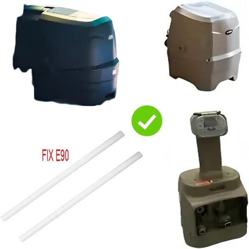 Vista 4 de Eje de cerámica para Intex para Pure Spa Hot Tub Impulsor de bomba de eje de fijación E90 errores 2 piezas