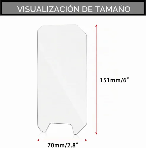 Vista 3 de PSLER Protector de pantalla de salpicadero para CRF300L CRF300 Rally 2021