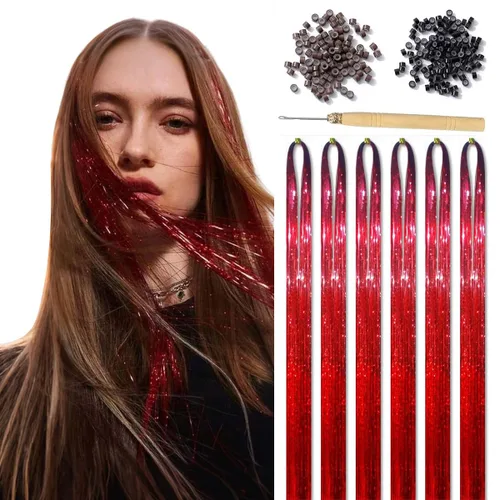 Vista 27 de Extensiones de cabello humano real con broches, 4.23 oz, 7 unidades, extensiones de cabello humano real con clip, de 14 pulgadas, rubio ceniza a