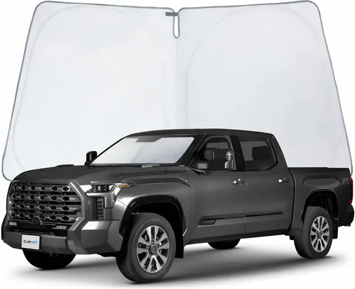 Vista 51 de CLIM ART Parasol para parabrisas para BMW X3 2018-2024, parasol plegable de ajuste personalizado, protector solar del vehículo, cubierta