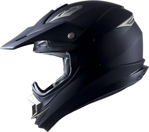 Vista 12 de 1Storm Casco de motocross para adultos, todoterreno, MX, BMX, ATV, motocross, mecánico, HGXP14B, fibra de carbono, negro, HGXP14B