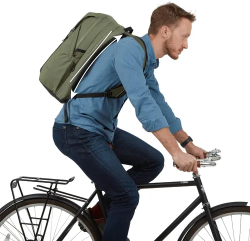 Vista 4 de Thule Paramount Commuter Mochila 27L, Olivine