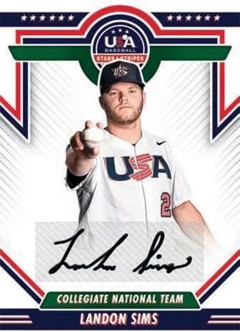 Vista 8 de Panini Prestige Panini Stars and Stripes USA Baseball Blaster Factory Sealed 2022