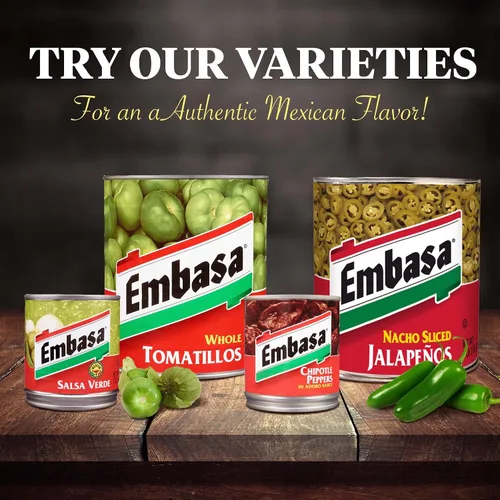 Vista 5 de EMBASA Pimientos Chipotle en salsa Adobo, lata de 7 onzas (paquete de 12)