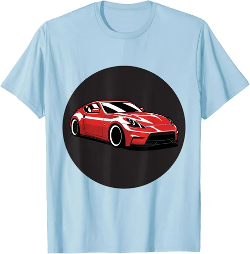 Vista 30 de 370z Car Retro Design Sport Camiseta, Blanco