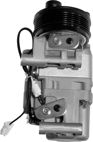 Vista 4 de RYC Nuevo compresor de CA y embrague de A/C EH463 (se adapta a Mazda 3 2.0/2.3L 2004, 2005, 2006, 2007, 2008, 2009. 5 ranura, polea de 3.858 in)