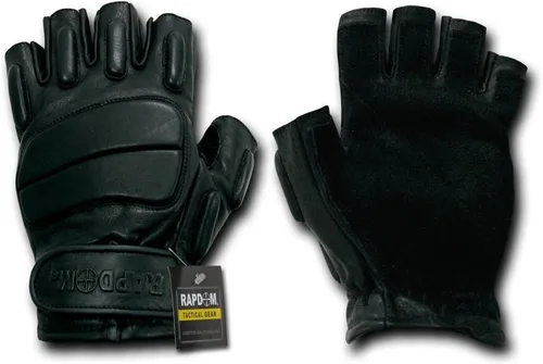 Vista 2 de RAPDOM Guantes tácticos de medio dedo