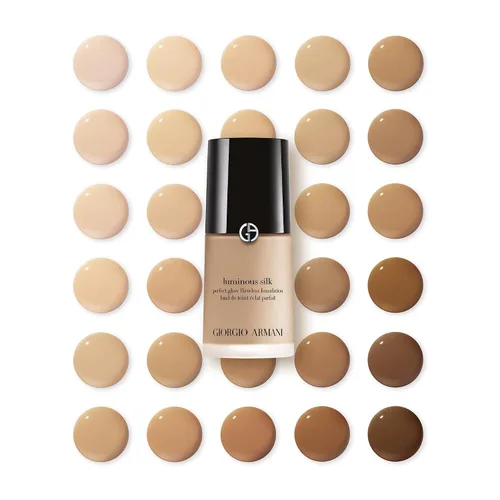 Vista 7 de Giorgio Armani Luminous Silk Perfect Glow - Base de maquillaje impecable #6 verde oliva medio 1 fl oz/1oz