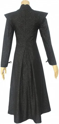 Vista 3 de Daenerys Targaryen - Disfraz de cosplay para mujer, vestido de guerrero dragón, traje de batalla para Halloween (M, estilo 1)