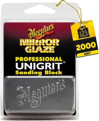 Vista 3 de Meguiar's K1000 Mirror Glaze 1000 Grit Unigrit Bloque de lijado - 1 bloque