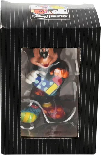 Vista 6 de Enesco Disney by Britto - Figura miniatura de Mickey Mouse, 3.54 pulgadas, multicolor, 6006085