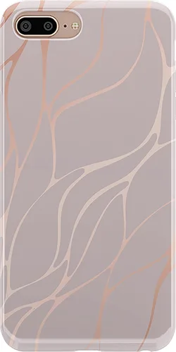 Vista 9 de Casely Funda para iPhone 6/7/8 Plus Bosque floral Flor de cerezo rojo Diseño clásico ultra delgado Flor de cerezo rojo floral
