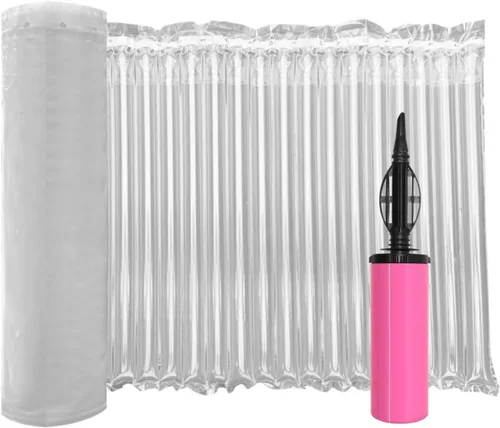 Vista 11 de Envoltura de Amortiguación de Burbujas Grande para Embalaje 12"x164', Almohadas de Aire Inflables para Envío y Mudanza Bolsas Protectoras