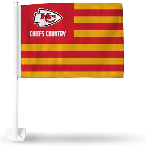 Vista 39 de Rico Industries NFL - Bandera de coche de doble cara, accesorio para coche