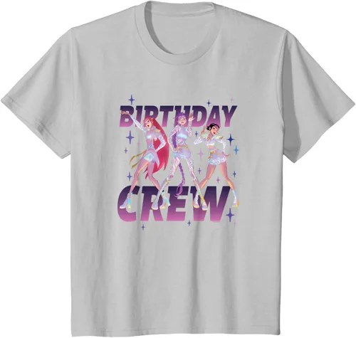 Vista 23 de Kpop Demon HUNTR/X Birthday Crew Camiseta con licencia