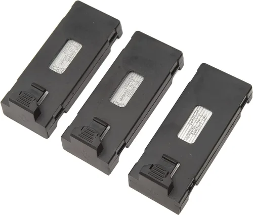 Vista 8 de FOSA Kit de batería de litio para aviones a control remoto, 3 piezas con juego de cables de carga de luz y portátil para E88 E88Pro LSE525 E525Pro