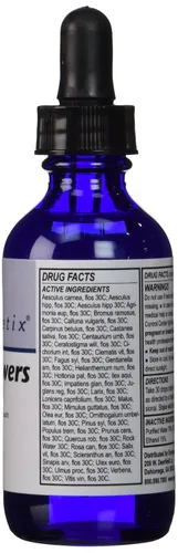 Vista 2 de Energetix Fields of Flowers Remedio homeopático - Perfecto para síntomas emocionales como miedo, ansiedad, depresión y desaliento, 38 esencias