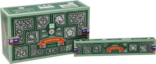 Vista 41 de EARTH Satya Super Hit Yoga Ritual Varillas de incienso de 15 GMS (paquete de 12) (certificado verde) Agarbatti indio perfumado enrollado a mano