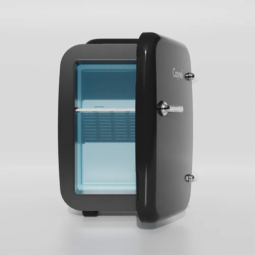 Vista 4 de Minirrefrigerador termoeléctrico portátil, 4 litros, enfriador y calentador ecológico de belleza para alimentos, medicamentos, cosméticos, leche