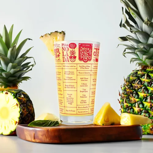 Vista 6 de Auténtico Fred GOOD MEASURE MOCKTAILS, Mocktail Receta Vidrio