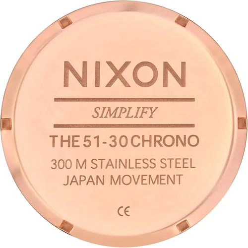 Vista 4 de Nixon A083897el 5130Chrono todos los Rose reloj de oro