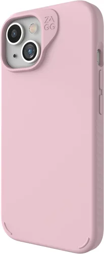 Vista 3 de [Usado] ZAGG Manhattan Snap - Funda para iPhone 15 Pro, funda de silicona de alta calidad, material de grafeno duradero, superficie lisa con un Negro