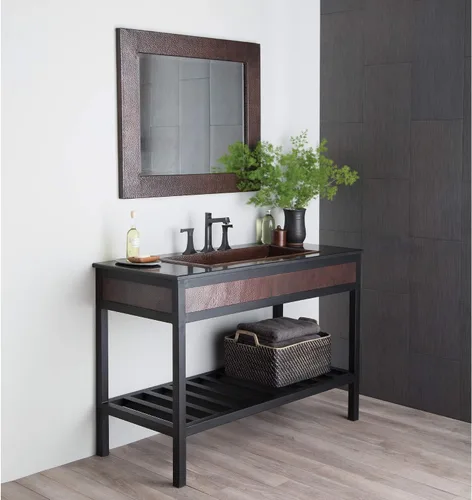 Vista 3 de Native Trails CPM65 Sedona - Espejo de pared rectangular, grande, cobre antiguo