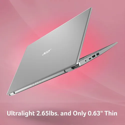 Vista 2 de acer Swift 3 Intel Evo - Laptop delgada y ligera de 14.0 pulgadas, Full HD IPS Intel Core i7-1165G7, gráficos Intel Iris Xe, 16 GB LPDDR4X 512 GB
