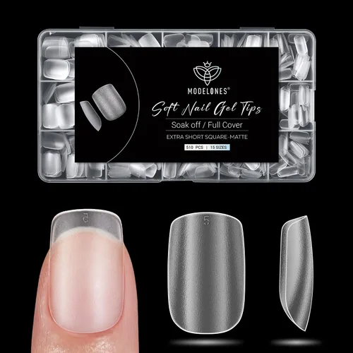 Vista 9 de Modelones - Juego de pegamento en gel para uñas de 9 en 1 con cepillo, gel de uñas de 15 ml para strass, gel de base, kit de gel de uñas de arte