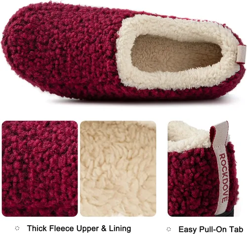 Vista 3 de RockDove - Pantuflas Nomad con espuma viscoelástica para mujer