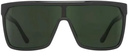 Vista 2 de Spy Optic Flynn - Gafas de sol negras mate con lentes Happy Grey Green, Negro Blanco