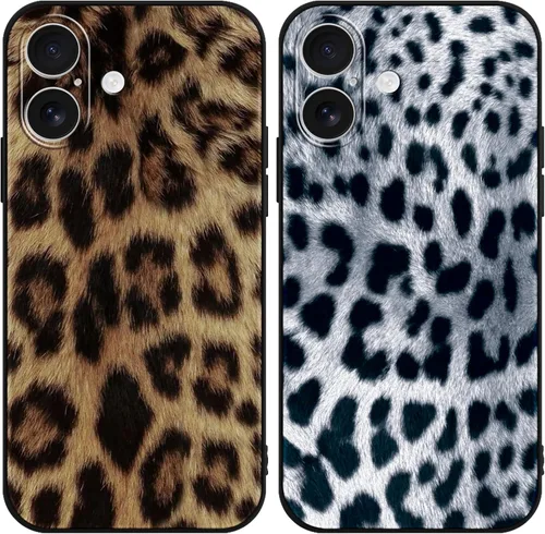 Vista 76 de Paquete de 2 fundas de teléfono con bonito estampado de guepardo para iPhone 7/8/SE 2020 / SE 2022 de 4.7 pulgadas, diseño de leopardo de lujo