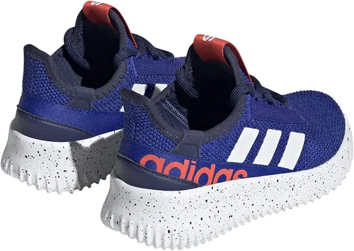 Vista 5 de adidas Kaptir 2.0 - Tenis de correr unisex para niños, Azul Rush-silver Metallic-flash Orange