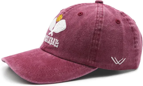 Vista 4 de Waldeal Gorra de béisbol de pickleball para hombres y mujeres, ajustable, lavada, estilo vintage