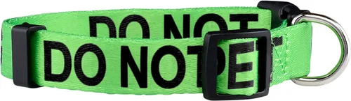 Vista 2 de Native Pup Collar de perro Do Not Pet (mediano)