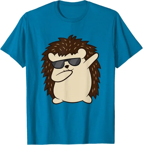 Vista 9 de Dabbing Hedgehog Funny Hedgehog Camiseta S