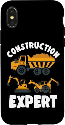 Vista 5 de iPhone 13 Pro Max Truck Construction Expert Excavator Digger para niño pequeño caso