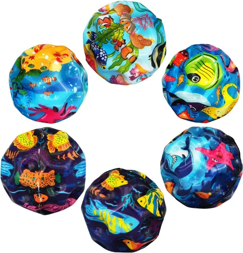 Vista 9 de ZHEBAG Super High Jumping Ball,Extreme High Bouncing Ball, Super High Bouncing Ball, Children's Sensory Ball, Athlete Training Ball