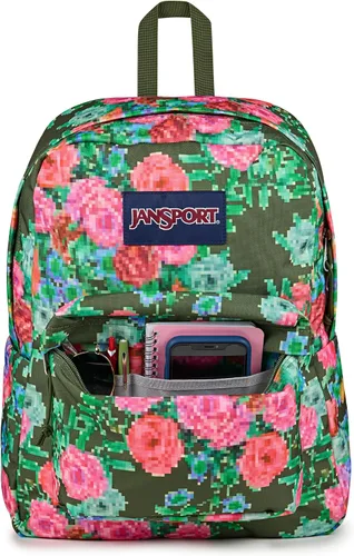 Vista 14 de JanSport SuperBreak - Mochila ligera para la escuela, Marino), JS0A4QUT