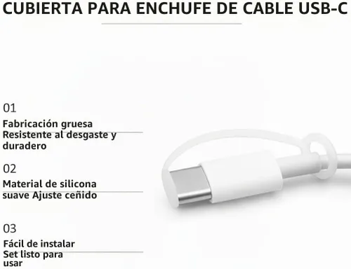 Vista 7 de Mizi Enchufe antipolvo USB C para iPhone 17 Pro Max (paquete de 4) - Puerto de carga y protector de puerto de altavoz, accesorios completos