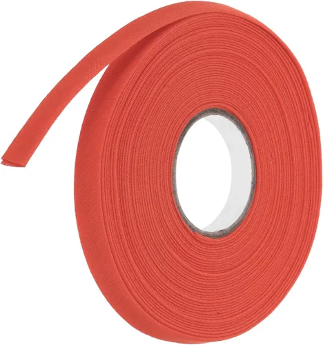 Vista 197 de MECCANIXITY Cinta al bies de doble pliegue de 1 pulgada, cinta al bies de poliéster continua a granel para coser, costura, acolchado, dobladillo