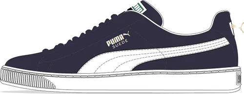 Vista 7 de PUMA Select Suede Classic Plus - Tenis deportivos de ante clásicos para hombre