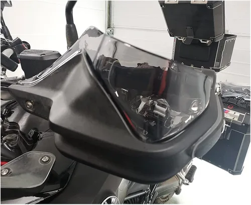 Vista 2 de Manillar de manillar para BMW R 1200 GS ADV para R1200GS LC F800GS para aventura para S1000XR R1250GS F750GS F850GS protector de mano protector