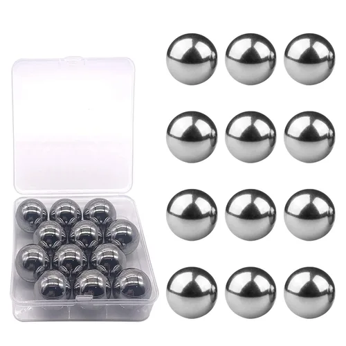 Vista 23 de 2 piezas de bolas de rodamiento de acero de 1.5 pulgadas Bolas de rodamiento de bicicleta sueltas surtidas de 38 mm 1-1/2 pulgadas