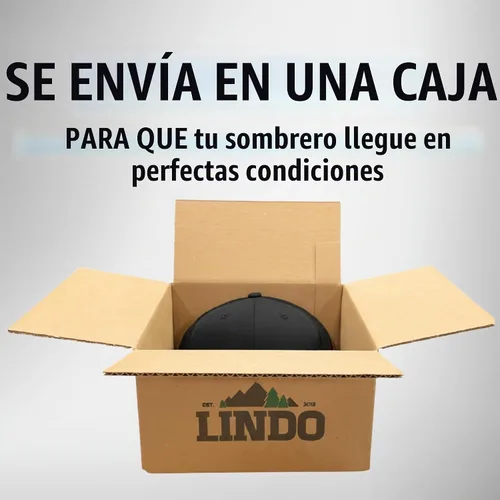 Vista 4 de Sombrero de paja, serie de sombreros de paja, fabricado por Lindo Negro