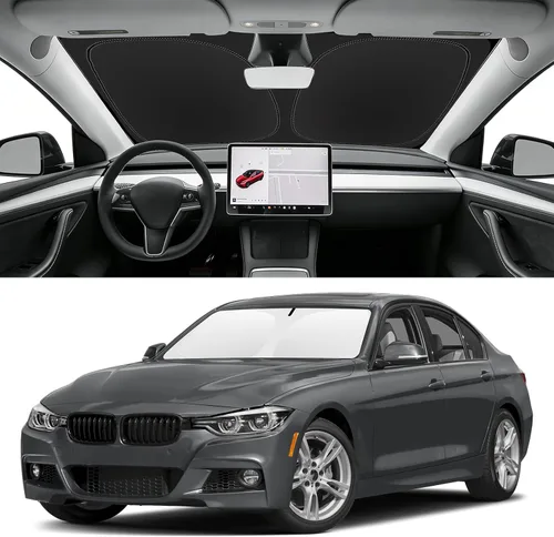 Vista 63 de Parasol plegable para parabrisas visor solar para ventana frontal accesorios de automóvil